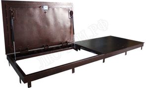 Уличный люк Дворник Короб, стальной рифленый лист Уличный люк Дворник Короб, стальной рифленый лист