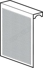 Радиаторный экран с перфорацией Кружок Радиаторный экран с перфорацией Кружок
