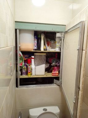 Люк под плитку Нажимной Секрет-Лайт 2 створки 1100*300 Люк под плитку Нажимной Секрет-Лайт 2 створки 1100*300