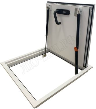 Люк выхода на кровлю Противопожарный люк выхода на чердак EIS60 690*960, петли слева Люк выхода на кровлю Противопожарный люк выхода на чердак EIS60 690*960, петли слева