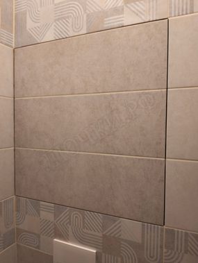 Люк под плитку Нажимной Железяка, 2 створки Люк под плитку Нажимной Железяка, 2 створки