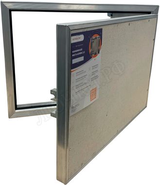 Люк под плитку Нажимной Мега Алюм 2.0, 1 створка Люк под плитку Нажимной Мега Алюм 2.0, 1 створка