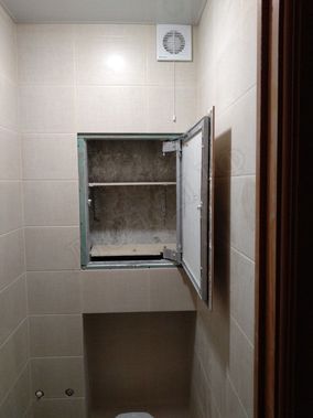 Люк под плитку Нажимной Секрет-Лайт 2 створки 1100*300 Люк под плитку Нажимной Секрет-Лайт 2 створки 1100*300