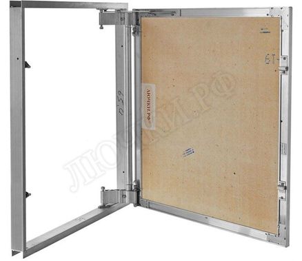 Люк под плитку Нажимной Секрет-Лайт 300*500, 1 створка Люк под плитку Нажимной Секрет-Лайт 300*500, 1 створка