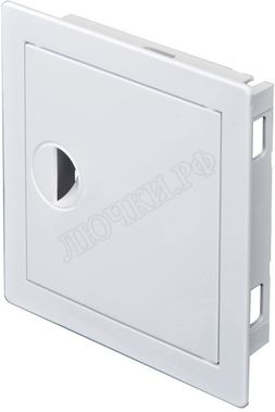 Люк сантехнический пластиковый с ручкой 200*200 Люк сантехнический пластиковый с ручкой 200*200