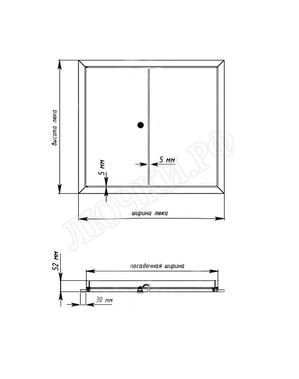 Люк сантехнический Элит усиленный 1 мм нажимной 2 створки 1200*600, RAL 9003 муар Люк сантехнический Элит усиленный 1 мм нажимной 2 створки 1200*600, RAL 9003 муар