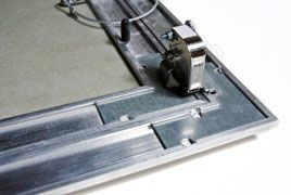 Люк под покраску Ультра для установки в стену, 2 створки, съёмная перегородка 950*500 (посадочный размер 956*506) Люк под покраску Ультра для установки в стену, 2 створки, съёмная перегородка 950*500 (посадочный размер 956*506)