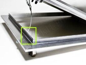 Люк под покраску Ультра для установки в стену, 2 створки, съёмная перегородка 950*500 (посадочный размер 956*506) Люк под покраску Ультра для установки в стену, 2 створки, съёмная перегородка 950*500 (посадочный размер 956*506)