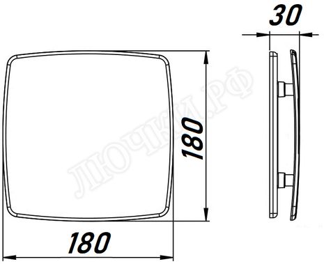 Панель для вентиляторов Awenta System+, Nea, PNB125, Белый, пластик Панель для вентиляторов Awenta System+, Nea, PNB125, Белый, пластик