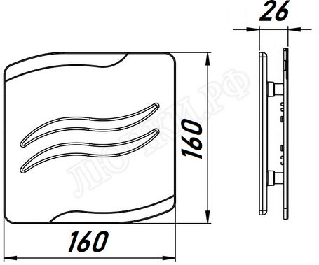 Вытяжной вентилятор Awenta System+, Turbo, 100, KWT100CTR, PSE100, Бежевый, пластик Вытяжной вентилятор Awenta System+, Turbo, 100, KWT100CTR, PSE100, Бежевый, пластик