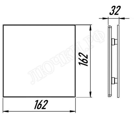 Вытяжной вентилятор Awenta System+, Turbo, 100, KWT100CTR, PTGB100P, Чёрный глянцевый, стекло Вытяжной вентилятор Awenta System+, Turbo, 100, KWT100CTR, PTGB100P, Чёрный глянцевый, стекло