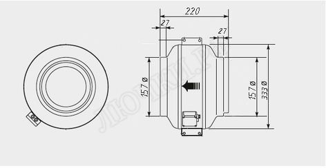 Вентилятор Vent 160NK Вентилятор Vent 160NK